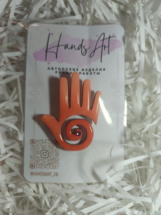 Этноброшь ручная работа