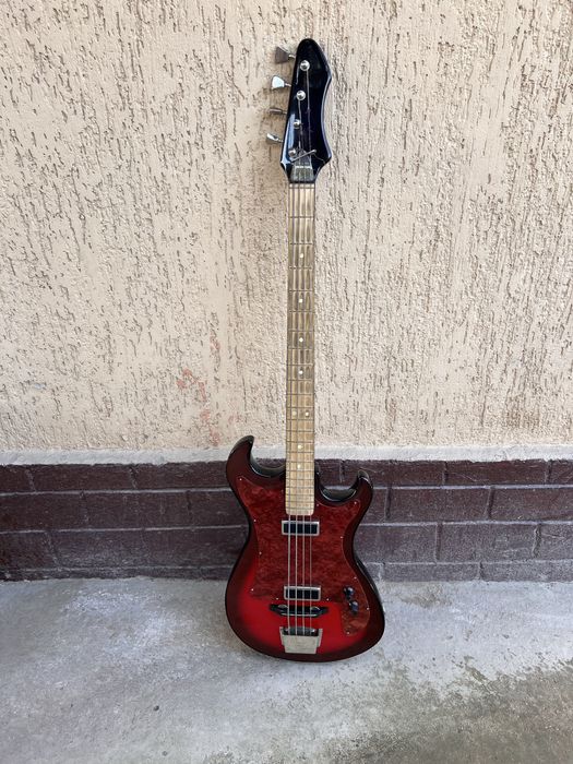 Бас гитара советская