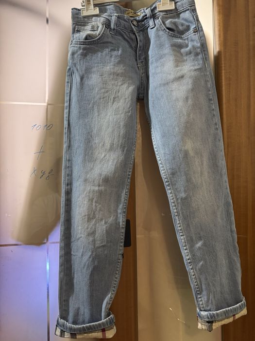 Джинсы мальч. 140