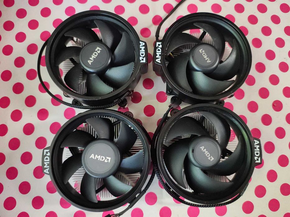 Cooler AMD Wraith Stealth Socket AM4 Ryzen, Pasta inclusa.