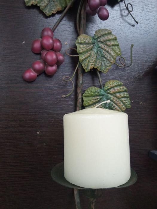 Подсвечник-бра настенный