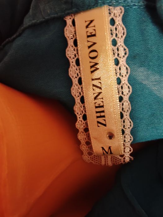 Trench turquaz Shenzi Woven damă