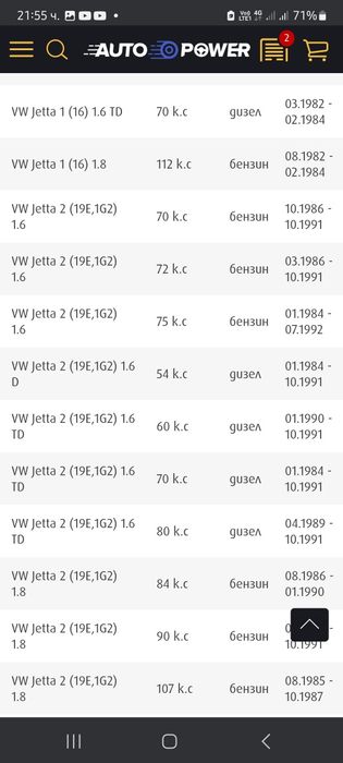 Водна помпа за wv golf  vento jeta transporter passat  caddy