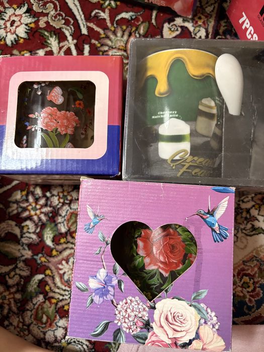 Бокалы для чая 3 штуки