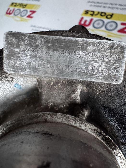 Turbo turbina Nissan Qashqai Renault Laguna 3 Latitude Koleos Megane 2.0 dci 150 cp 2007-2012