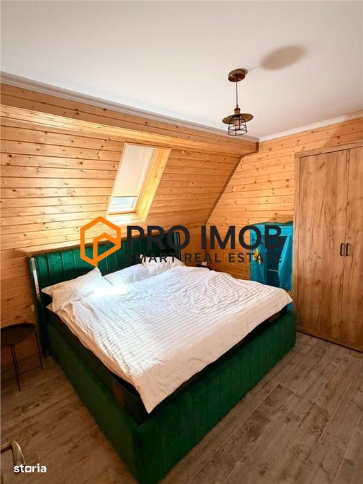 Cabana P+1+M zona Comandau