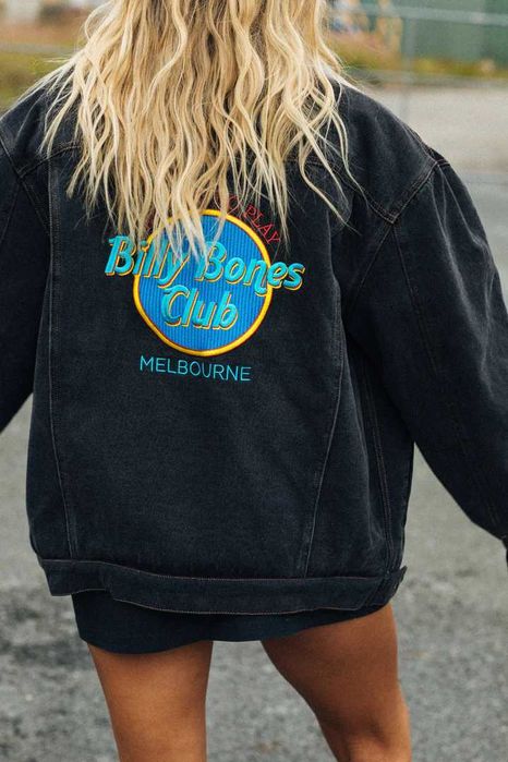 Billy Bones Club Hard Knocks Sherpa Denim Jacket дамско яке - L