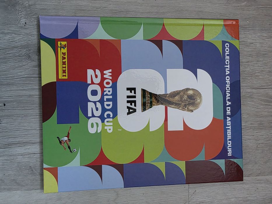 Album Cartonat Premium World Cup 2026 Fifa Panini 50 Plicuri Packs