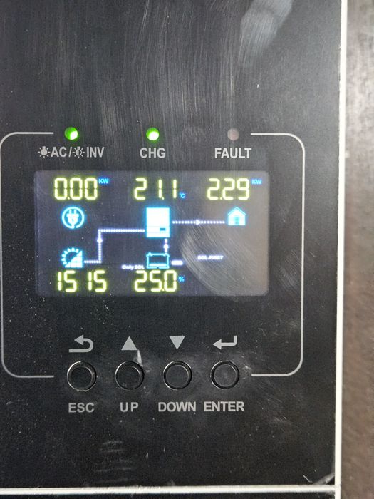Growatt SPF 5000 ES – инвертор 5KW, 48V с WiFi-F мод