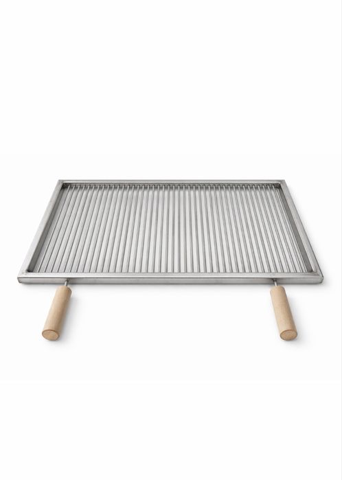 Grătar Inox Profesional - Bare Rotative 8mm - Construcție Robustă