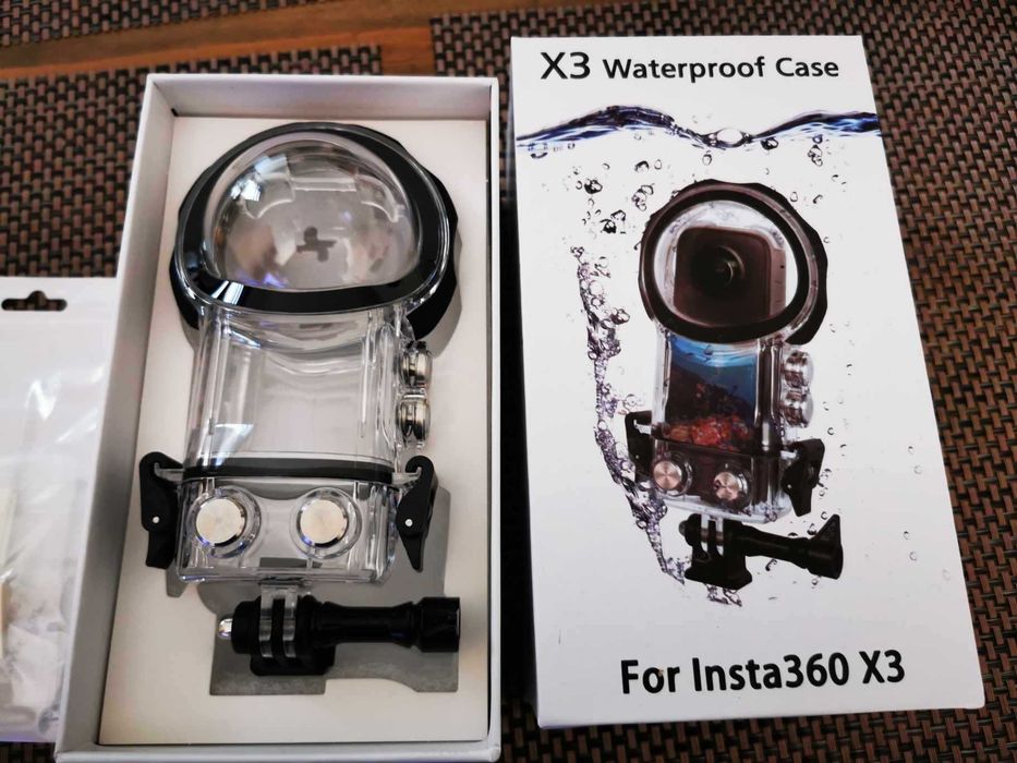 Carcasa subacvatica rezistenta la apa Insta360 X5 X4 X3 X2 insta 360