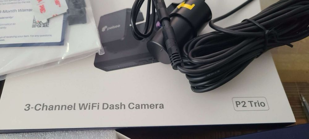 Camera auto Pelsee P2- Trio -3 channel -4K