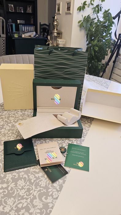 Cutie pentru Rolex cu punga