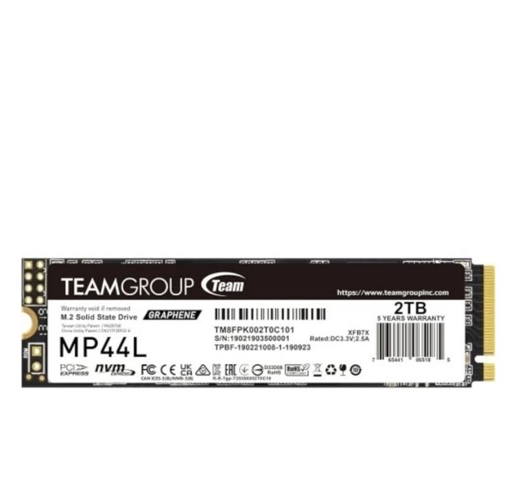 SSD Team Group TM8FPK002T0C101  Т2048 Гб M.2