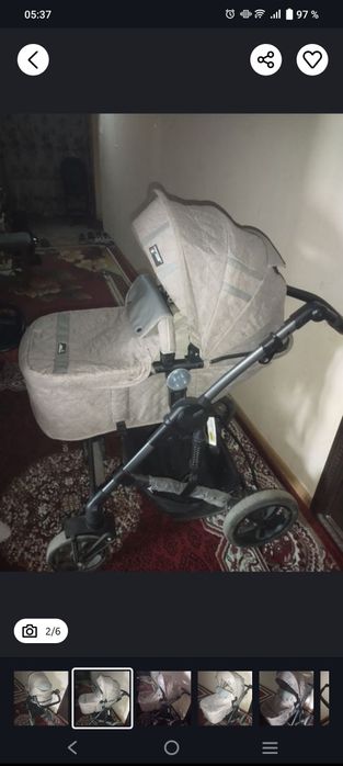 Коляска+(велосипед в подарок)