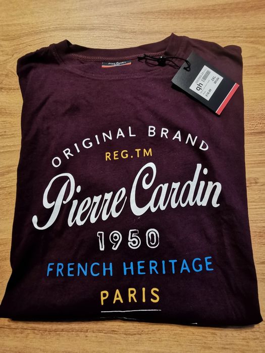 Tricou Pierre Cardin, nou (cu eticheta), bumbac 100%, croiala larga (wide), marime XXL