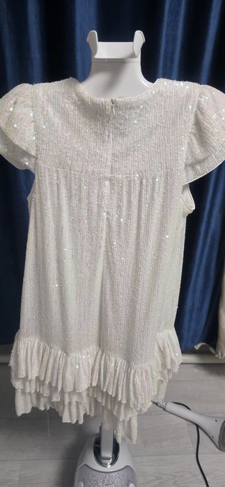 Платье блестящее рост 164