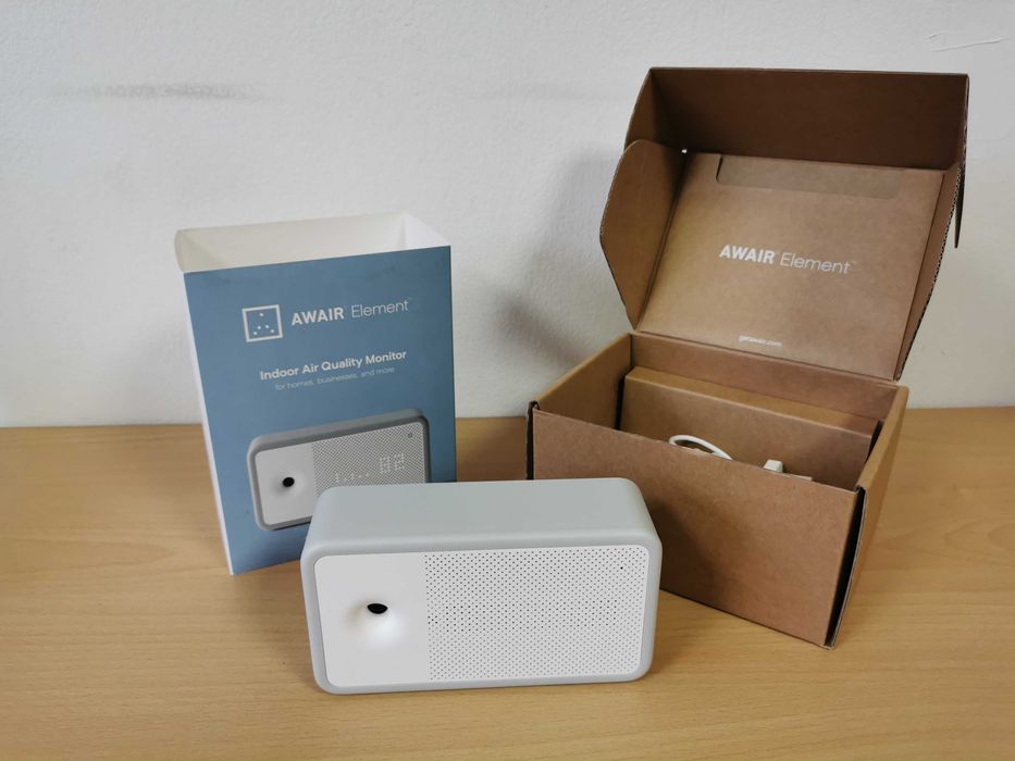 Awair Element уред за измерване на качеството на въздуха у дома