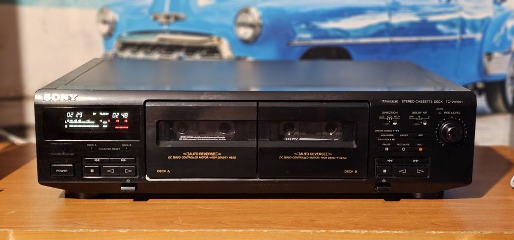 Muzica la cd player Sony sau amplificator - statie Sony sau dublu casetofon Sony