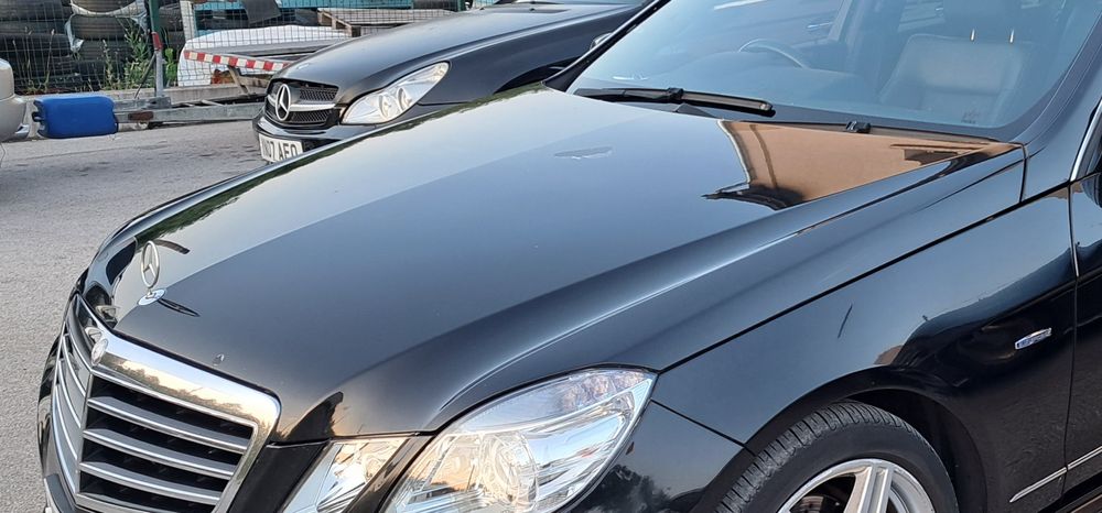 Преден капак Мерцедес Е класа W212 Mercedes E class S212 черен