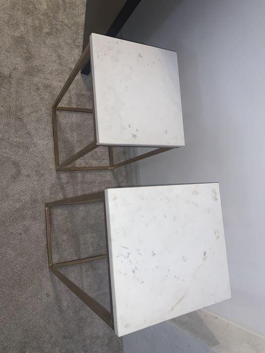 Stativ marmura alba /2 buc