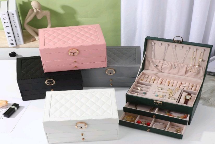 Шкатулка для украшений бижутери и ювелирных изделий премиум-класс