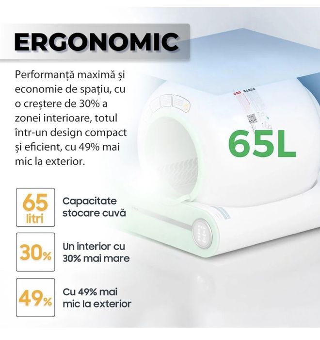 Litiera automată pt.pisici iHunt V1 folosită 6 luni