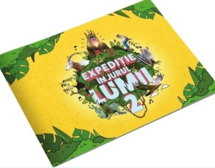 Vând album nou Expediție în jurul lumii  Nou. 30 lei. Dețin și colecți