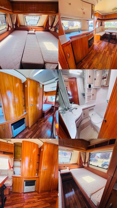 Vand Rulota/Caravană Hobby Excellent 540  An 2007 Recent inmatriculata  Motor mover 5/6 locuri de dormit