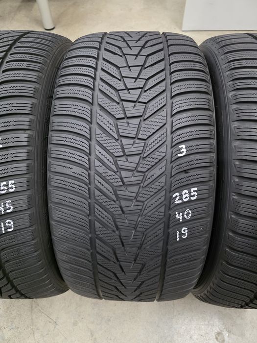 255/45/19 & 285/40/19 4бр.Hankook Winter-Неразличими от НОВИ-DEMO-KOREA