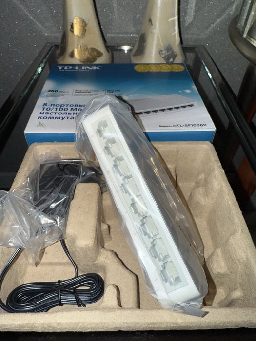 TP Link 8 портовый новый