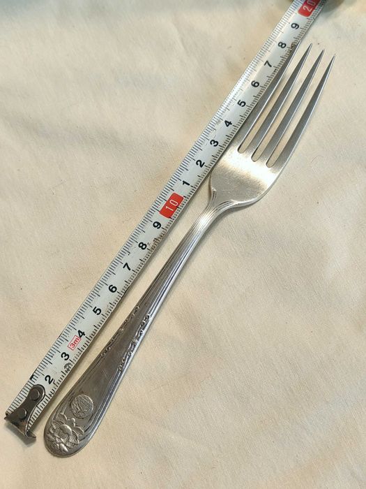 Сребърна Вилица на Монголската Туристическа Компания ЖУУЛЧИН 1970те г.