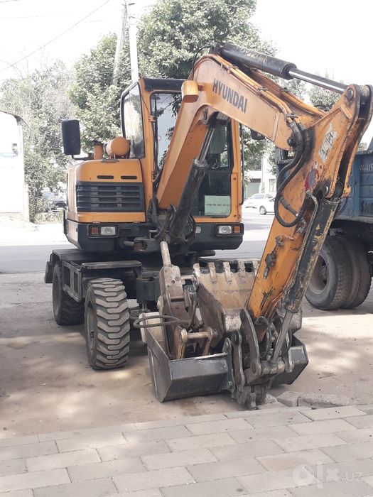 Услуги мини экскаватора. Mini ekskavator 55 xizmati