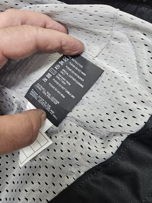 Geacă moto din piele FLM 56 XXL