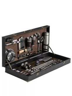 Злитный подарочный набор для пикника, шашлыка, барбекю 53 предмета