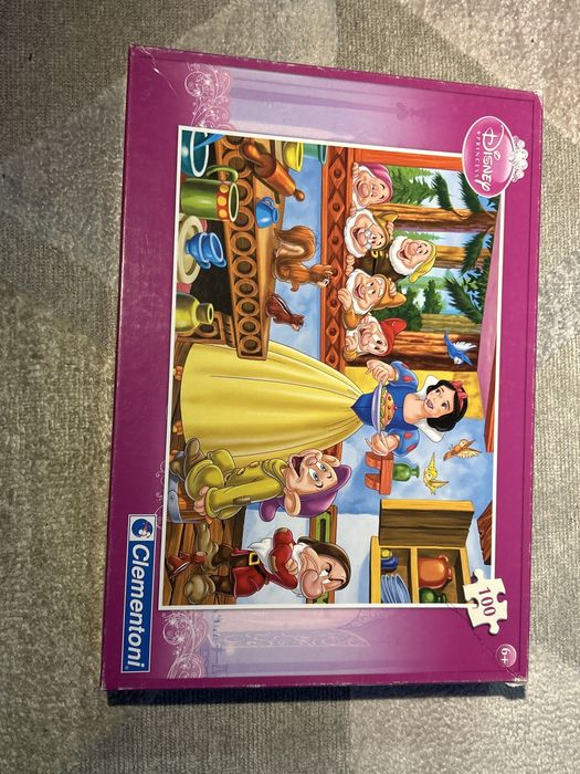Puzzle Alba-Ca-Zapada CLEMENTONI 100 piese