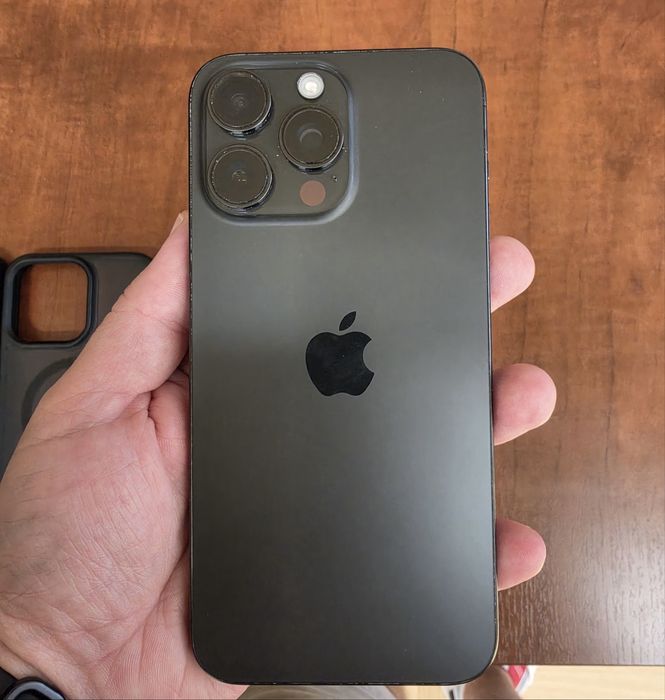 Telefon mobil Apple iPhone 15 Pro Max, 256GB, 5G, Black Titanium