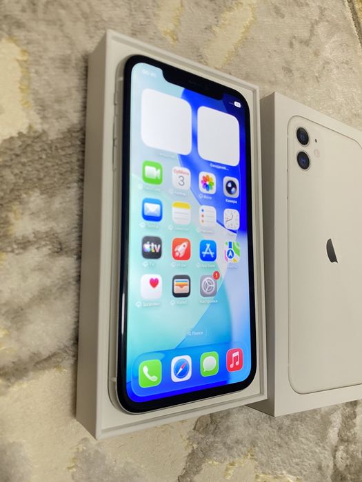 Айфон 11 128 Iphone 11 whate 128gb