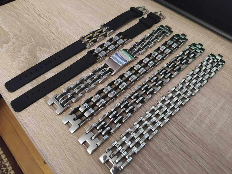 Мъжки гривни неръждаема стомана , мъжка гривна !