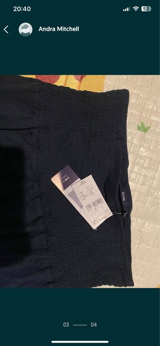 Rochie gravide Kiabi noua M-L