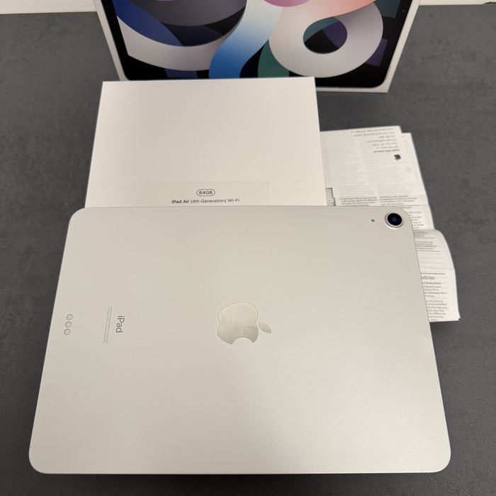 Tableta iPad Air 4 th Generation, 64 GB, Silver, FullBox