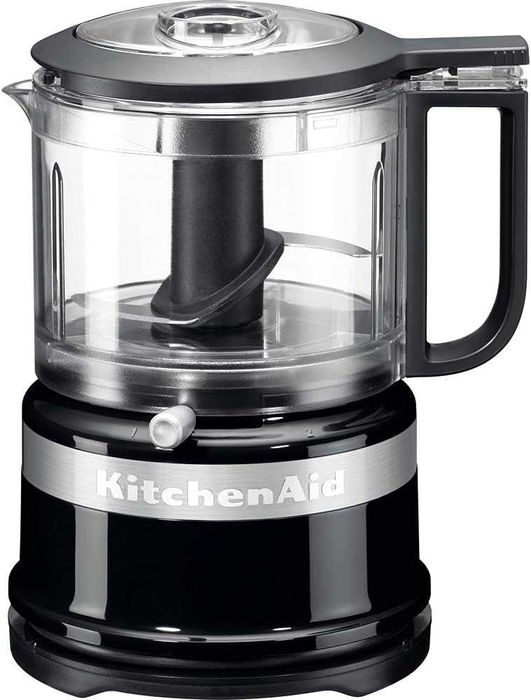 ПРОМО Нов 2г Гаранция Мощен Мини Кухненски Робот Блендер Чопър KitchenAid, 5KFC3516, Черен или Червен