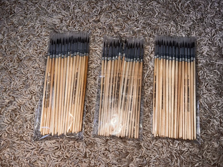 Продам кисточки 3 упаковки