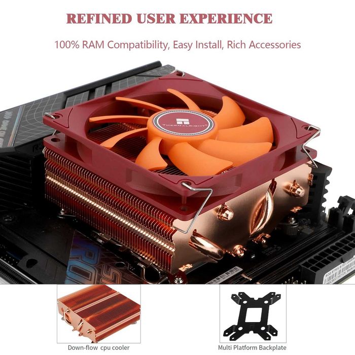Cooler CPU Aer Thermalright AXP90-X53 ITX Full Cooper AMD Intel AGHP