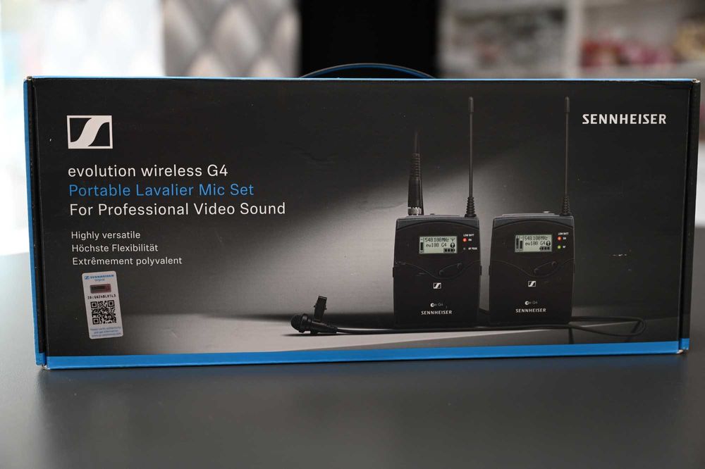 Безжичен Микрофон Брошка - Sennheiser G4