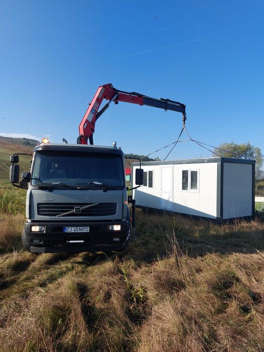 #Transport #camion cu macara #transport basculabil