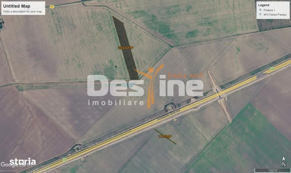 Teren extravilan, neimprejmuit, disponibil imediat, Dumbrava, Prahova