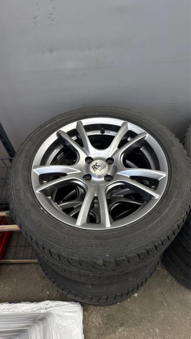 Jante Aluminiu + anvelope vara si iarna R16 195/55/16
