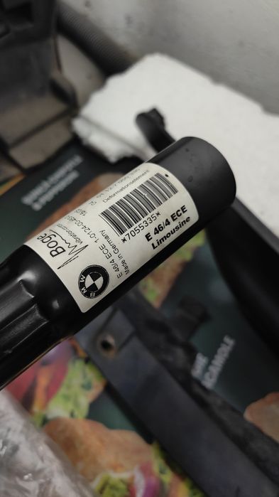 Оригинална пълна М техник  задна броня БМВ BMW M Technik E46, е46 черн