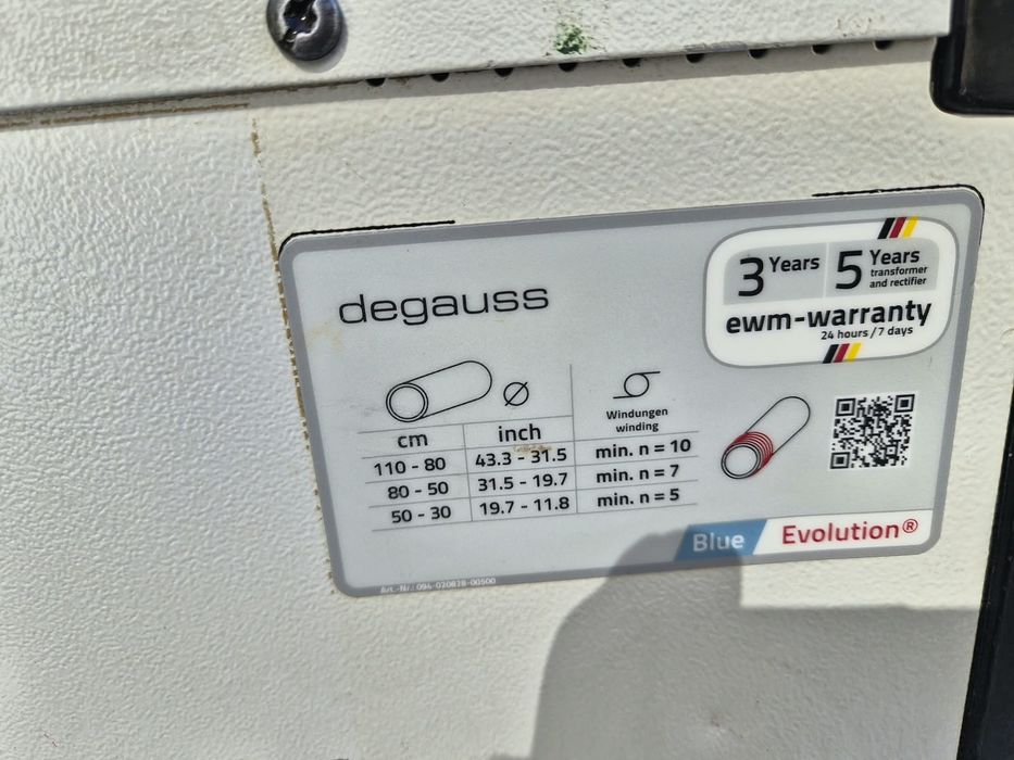 Dispozitiv portabil de demagnetizare EWM Degauss 600